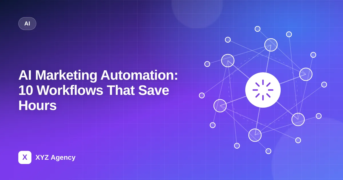 AI Marketing Automation: 10 Workflows That Save Hours — featured image