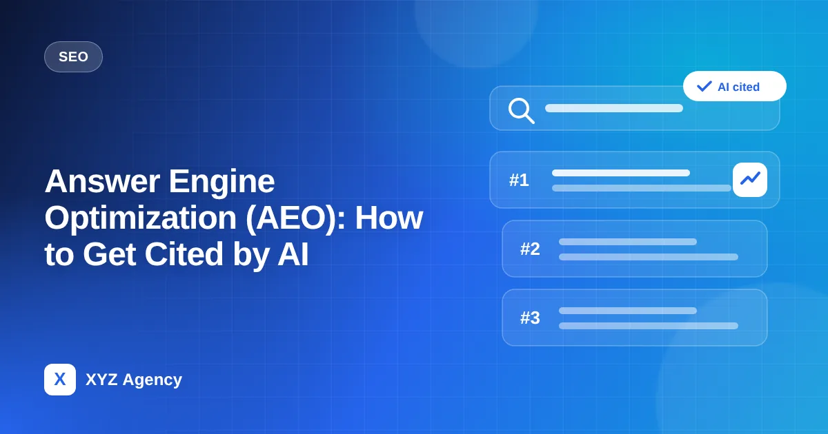 Answer Engine Optimization (AEO): How to Get Cited by AI — featured image